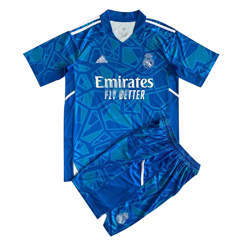 Camiseta De Portero Real Madrid Niño Kit Azul 2022/2023